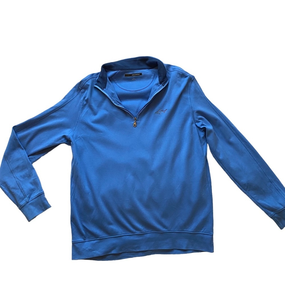 Greg Norman collections‎ 1/4 zip pullover men’s size medium 100% cotton jacket